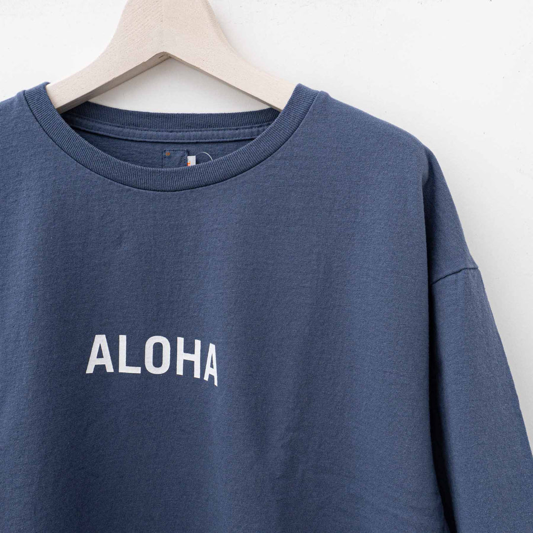 SUNSHINE+CLOUD/UNISEX　grown in the sun Tシャツ ALOHA-MAHALO