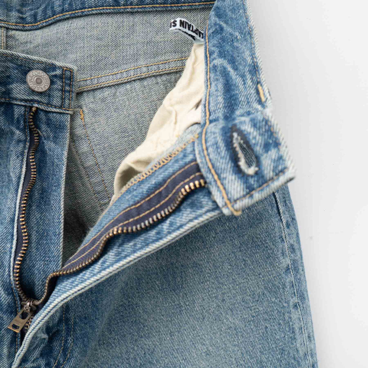 KAPTAIN SUNSHINE｜MEN　Skate Shoecut Denim Pants