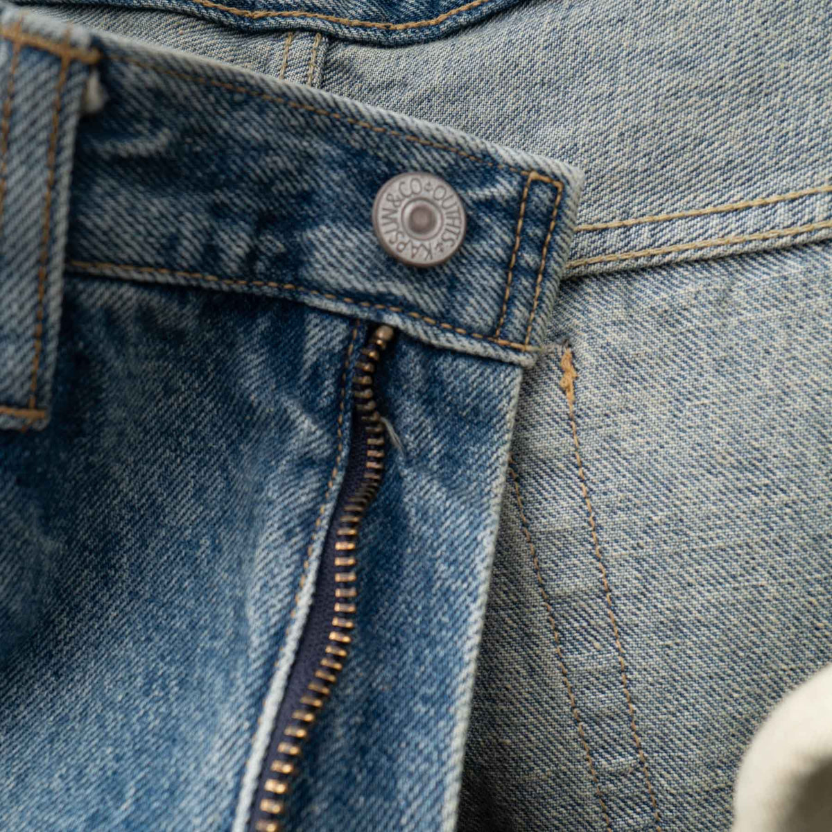 KAPTAIN SUNSHINE｜MEN　Skate Shoecut Denim Pants