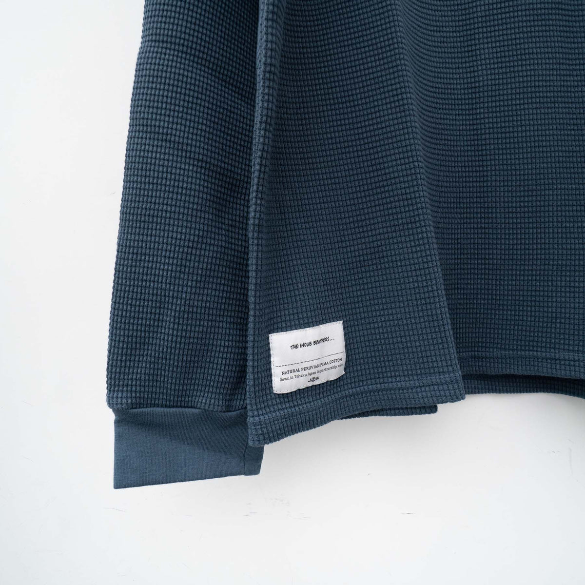 THE INOUE BROTHERS...｜UNISEX　Basic Waffle Crew Neck