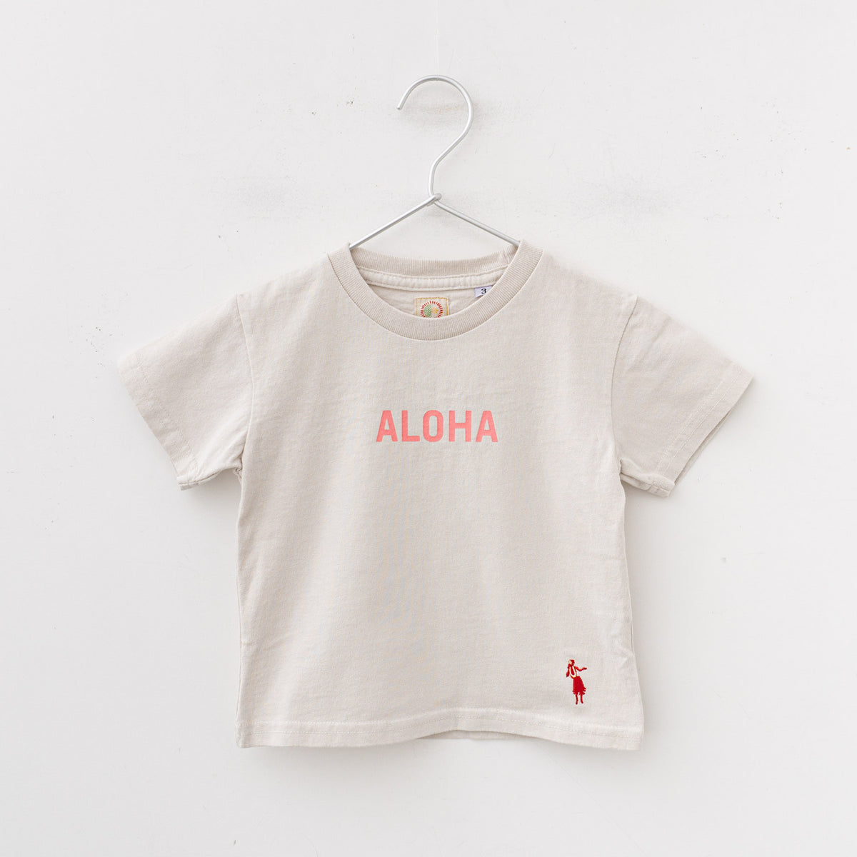 キッズ - SUNSHINE+CLOUD｜grown in the sun キッズTシャツ ALOHA（12.ICE GREY）