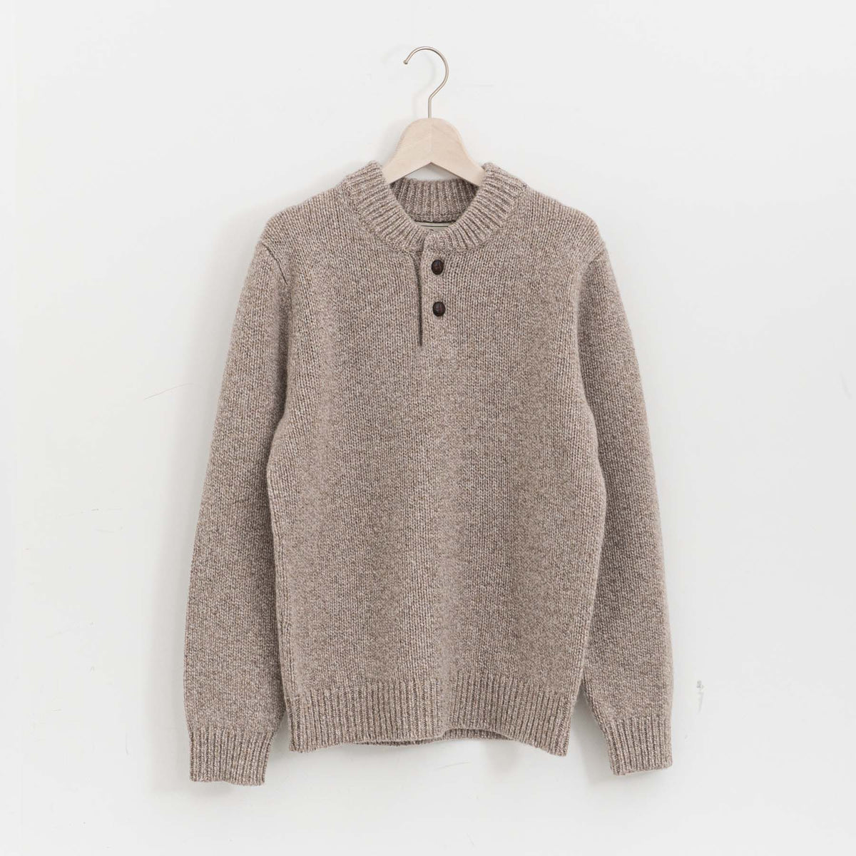 LL Bean｜BEAN S CLASSIC RAGGWOOL HENLEY（NATURAL）