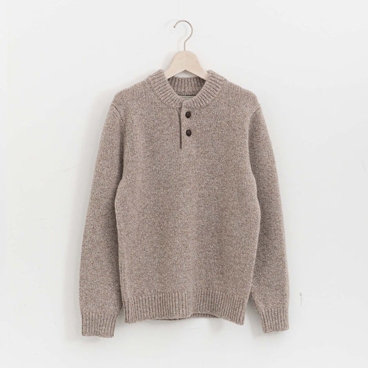 LL Bean｜BEAN S CLASSIC RAGGWOOL HENLEY（NATURAL）