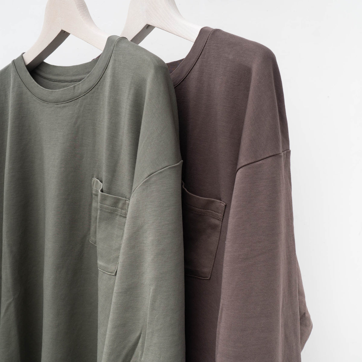 THE INOUE BROTHERS...｜UNISEX　Garment Dye Pocket LS T-shirt