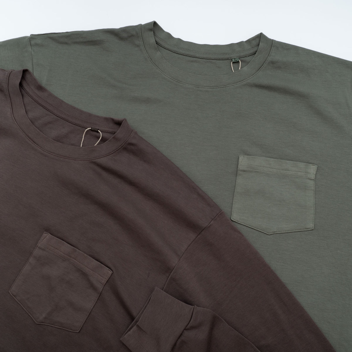 THE INOUE BROTHERS...｜UNISEX　Garment Dye Pocket LS T-shirt