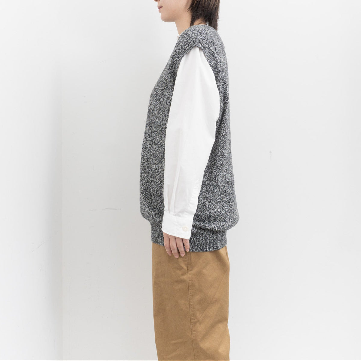 ANSPINNEN｜カシミヤベスト　ANS-UK0070【完売】