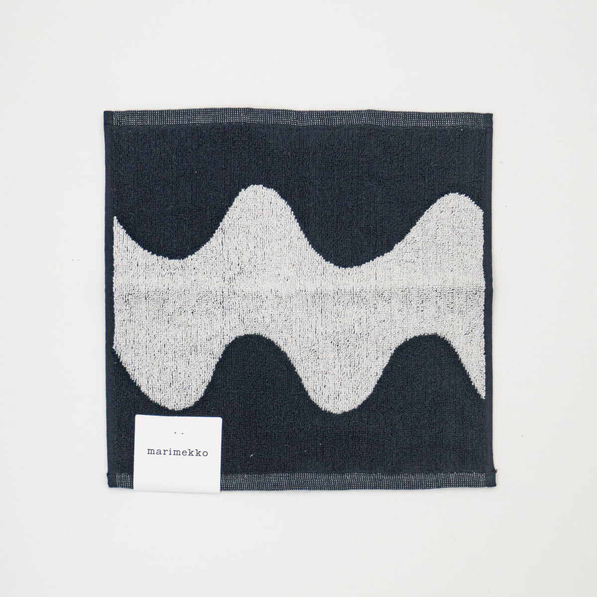 marimekko｜Lokki ミニタオル 52219-4-70947（39.ダークブルー×オフホワイト）