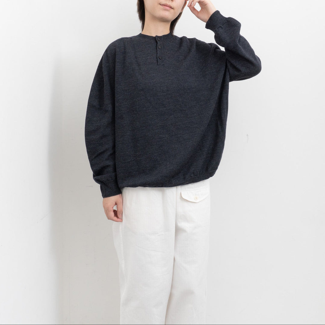 ASEEDONCLÖUD/　Sankayo knit polo 242803