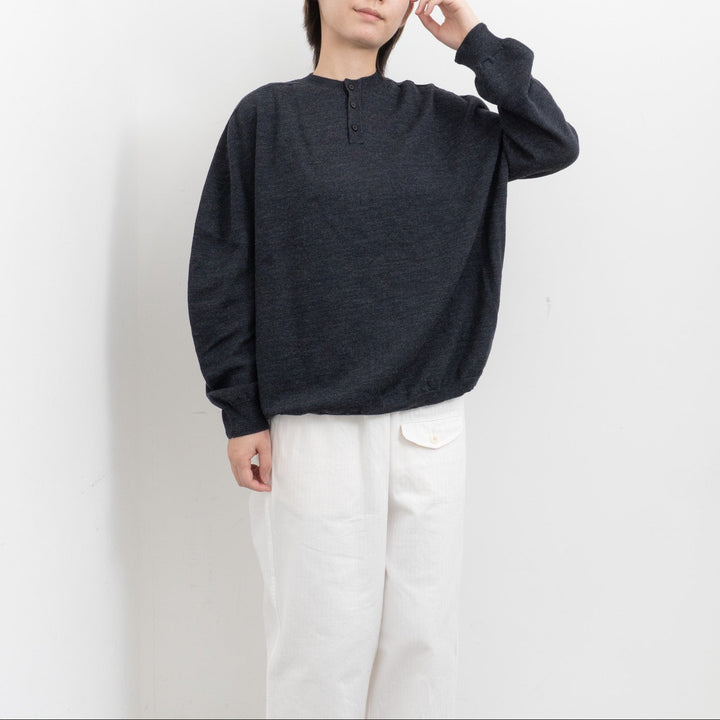 ASEEDONCLÖUD/　Sankayo knit polo 242803