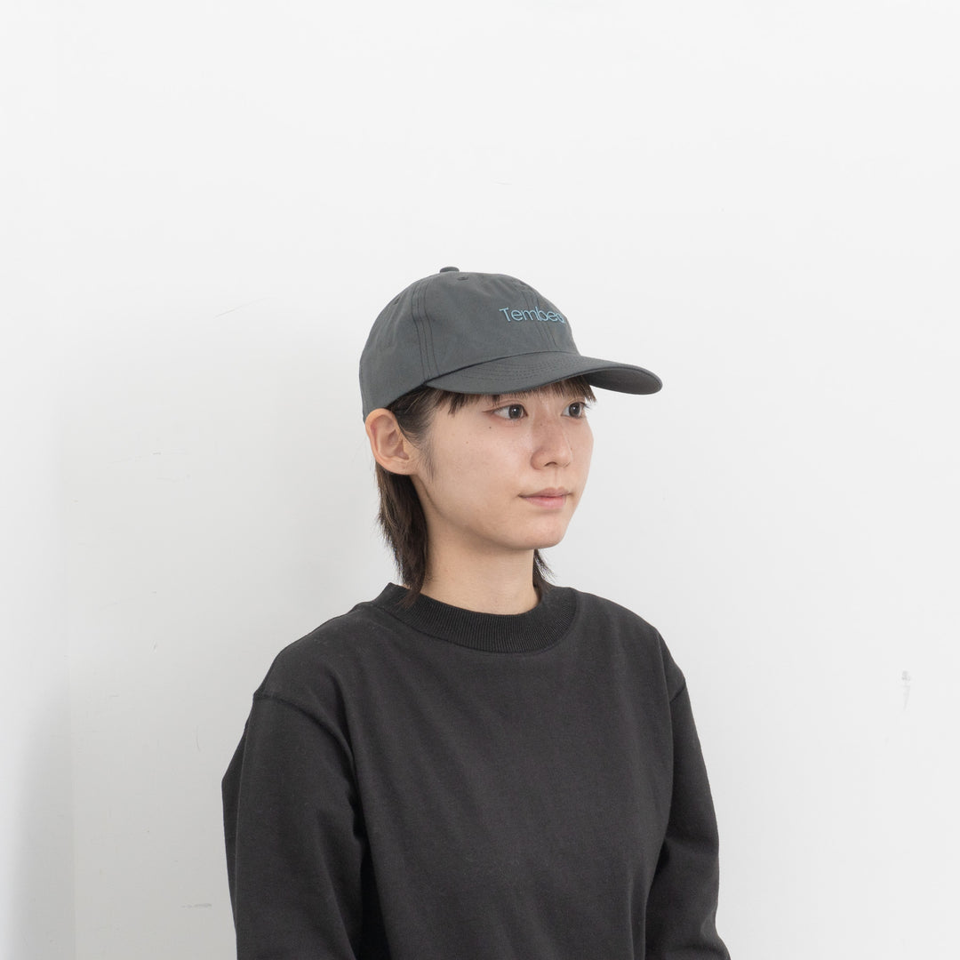 TEMBEA/　LOGO CAP col.charcoal