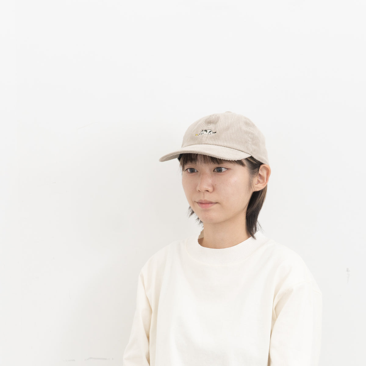 TEMBEA｜CAT CAP col.light grey