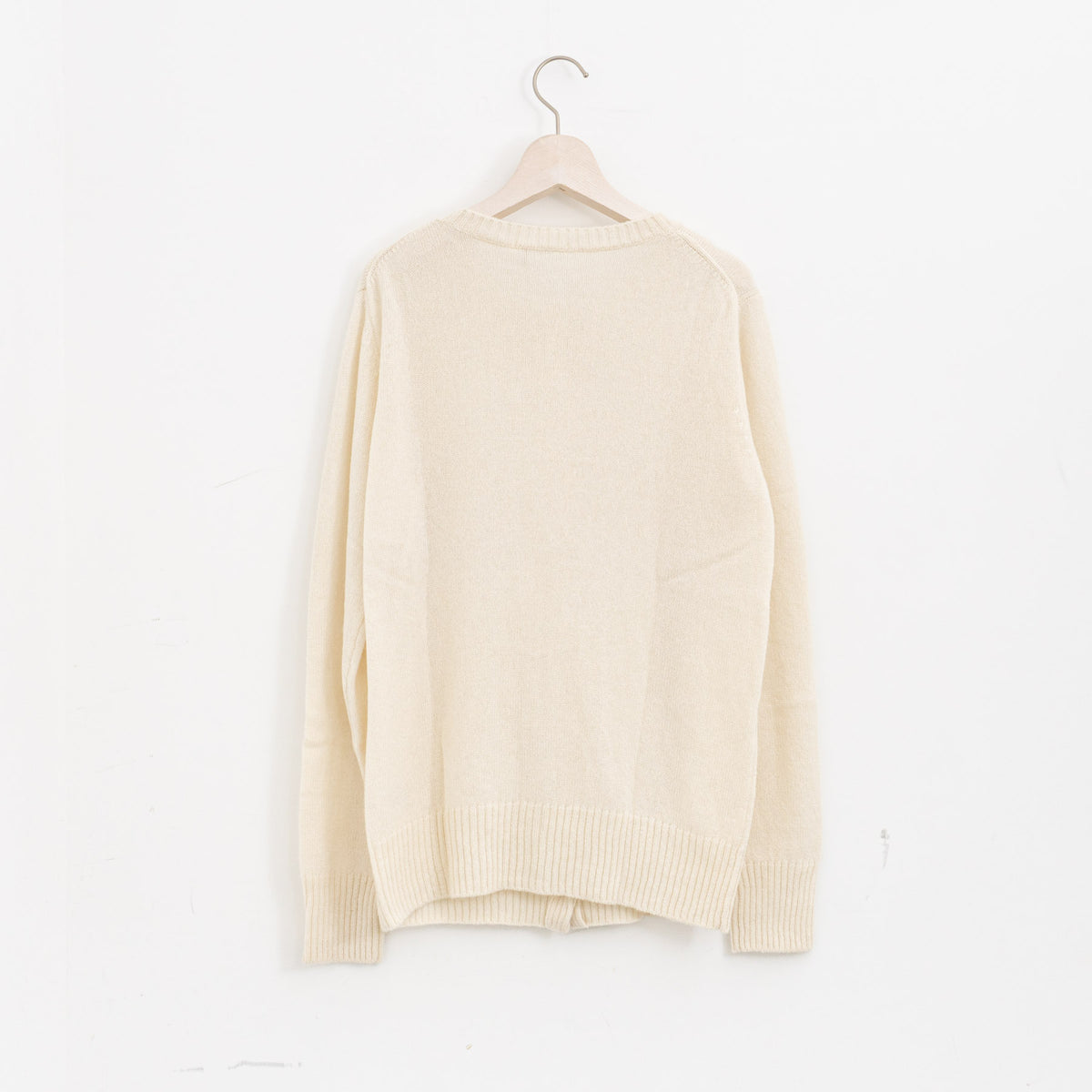 ANSPINNEN｜カシミヤ　クルーカーディガン ANS-WK00100