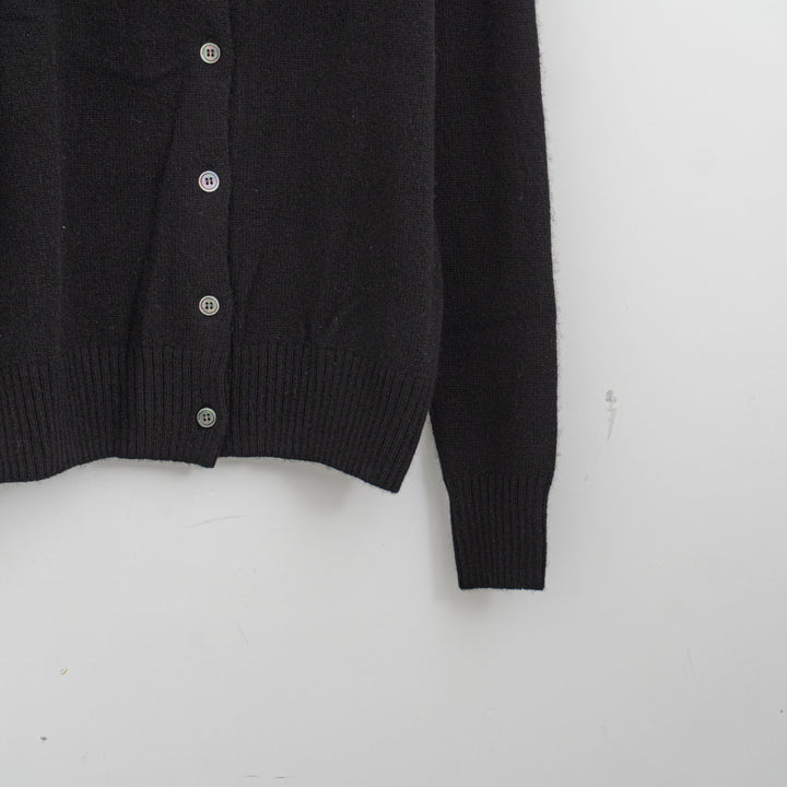 ANSPINNEN/　カシミヤ　クルーカーディガン ANS-WK00100