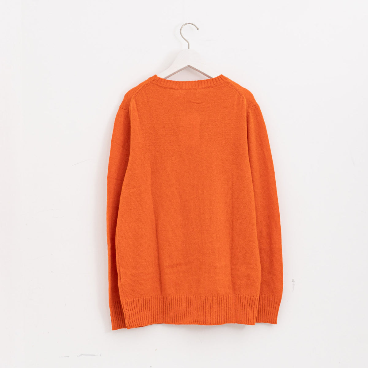 ANSPINNEN｜カシミヤクルーネックセーター col.off white　ANS-UK0071