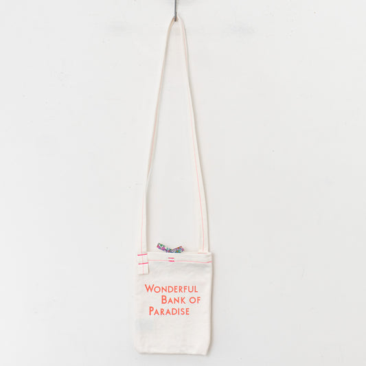 SUNSHINE+CLOUD｜bank bag - wonderful（WHITE）