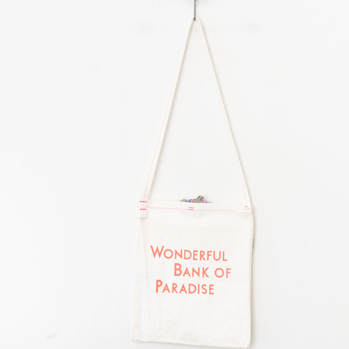 SUNSHINE+CLOUD｜bank bag - wonderful（WHITE）
