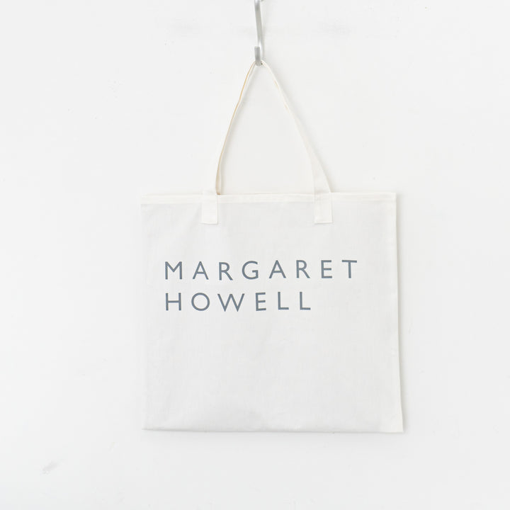 MARGARET HOWELL/　HOUSEHOLD GOODS COTTON LOGO BAG