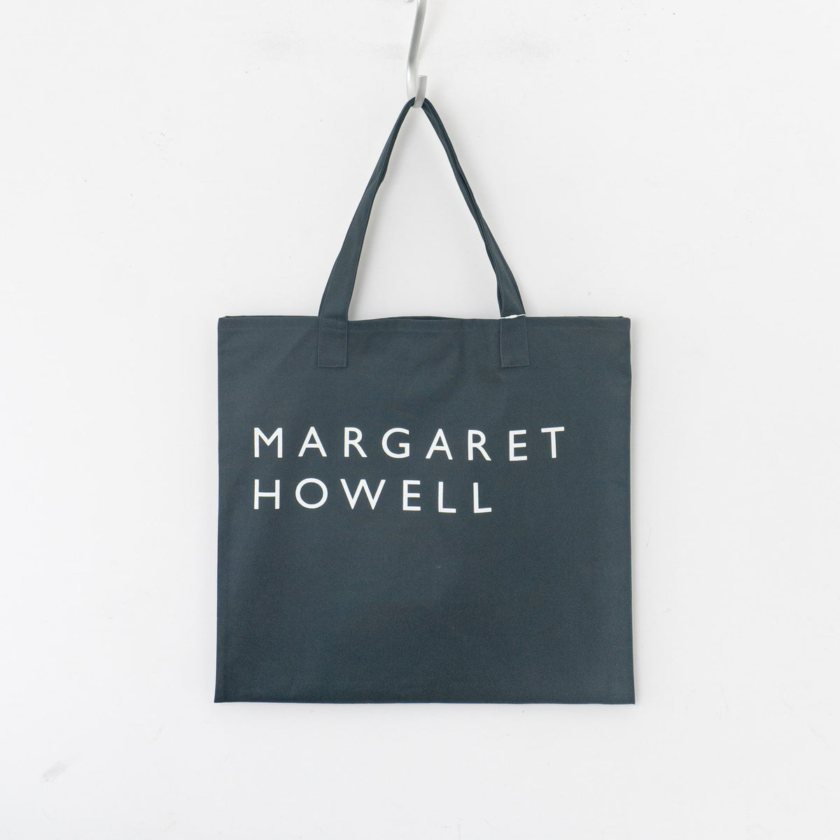 MARGARET HOWELL｜HOUSEHOLD GOODS COTTON LOGO BAG（143/DARKGREEN）
