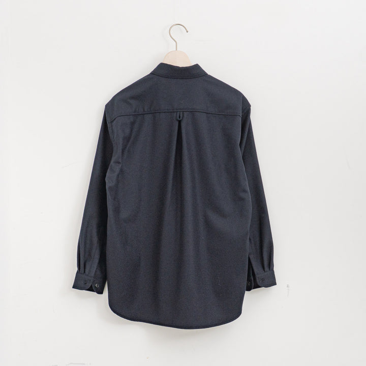 ASEEDONCLÖUD/WOMEN　HW  wool flannel HW basic shirts 252612