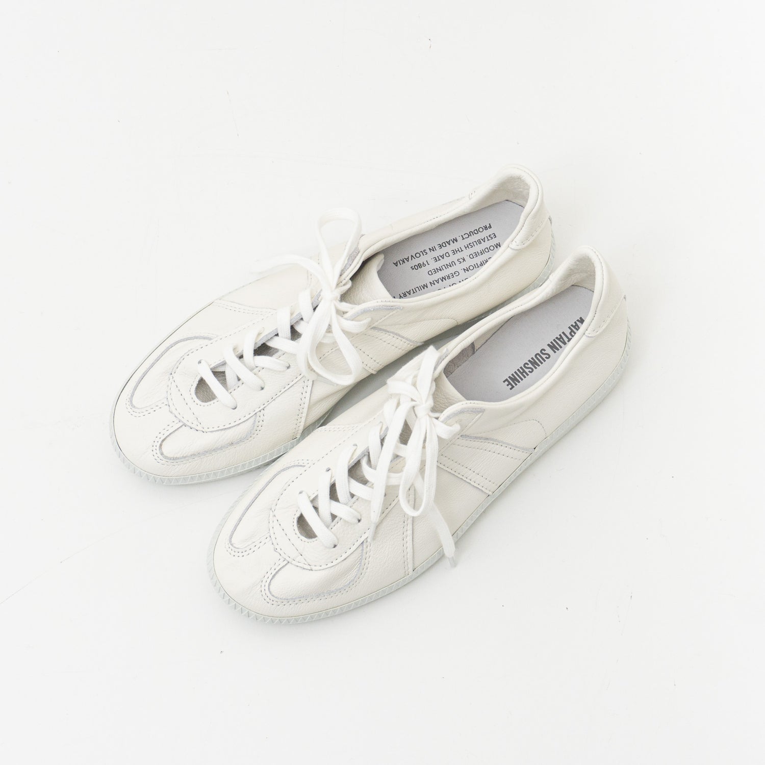 KAPTAIN SUNSHINE｜Unlined KS Trainer KSRF01（white）