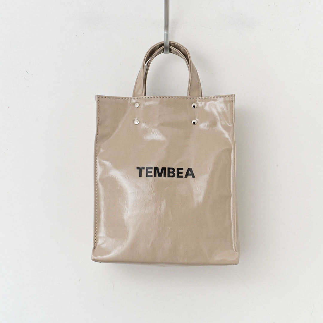 【7月下旬入荷・予約販売・数量限定】TEMBEA/　PAPER TOTE col.HAUS ORIGINAL LT-BEIGE DOG1