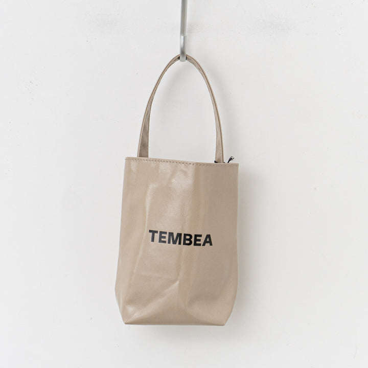 【7月下旬入荷・予約販売・数量限定】TEMBEA/　PAPER TOTE col.HAUS ORIGINAL LT-BEIGE DOG1