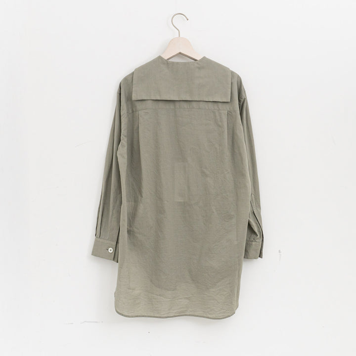 MARGARET HOWELL /WOMEN　SOFT COTTON CASHMERE SHIRT 5785253212-suomi