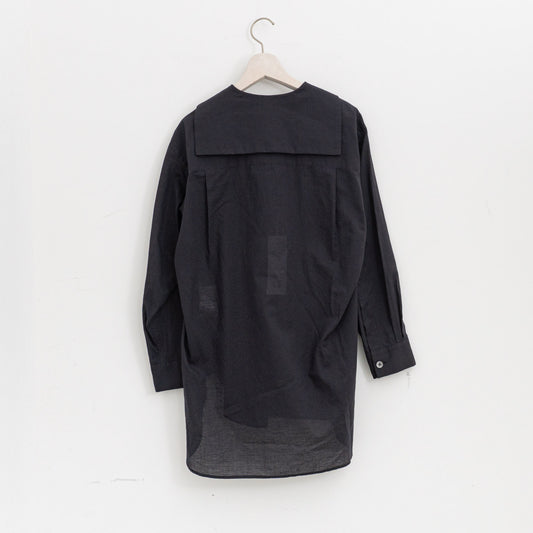 MARGARET HOWELL｜WOMEN　SOFT COTTON CASHMERE SHIRT 5785253212-suomi