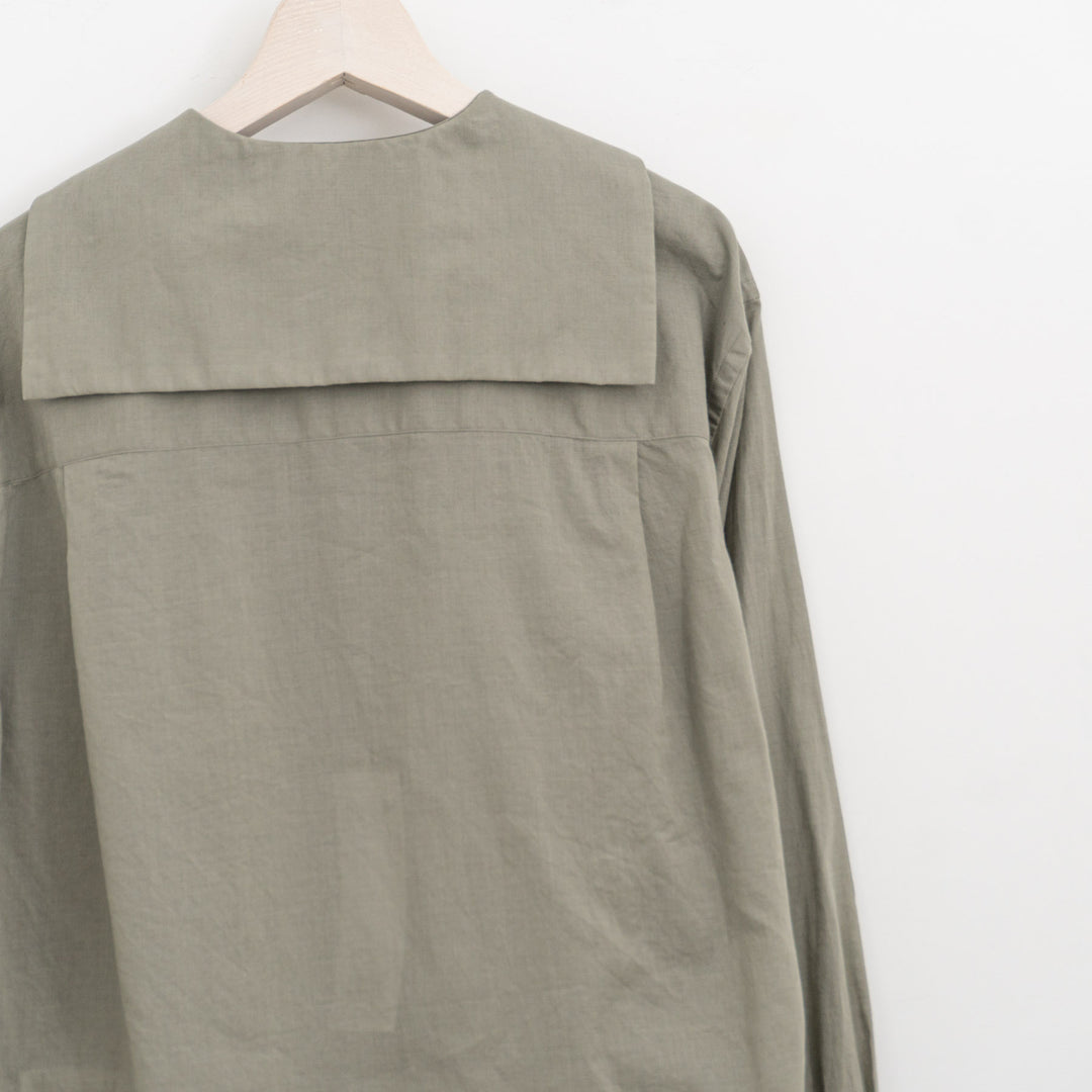 MARGARET HOWELL /WOMEN　SOFT COTTON CASHMERE SHIRT 5785253212-suomi