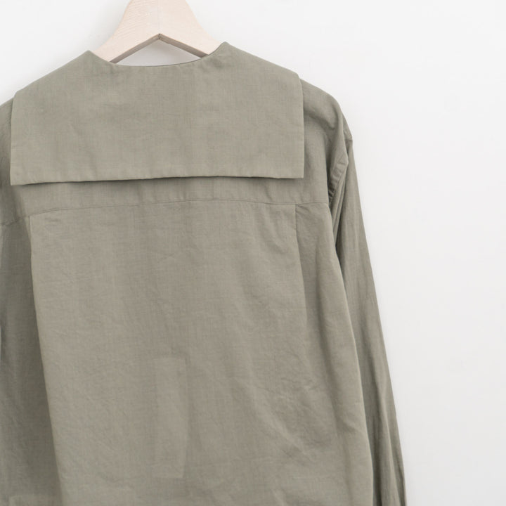 MARGARET HOWELL /WOMEN　SOFT COTTON CASHMERE SHIRT 5785253212-suomi