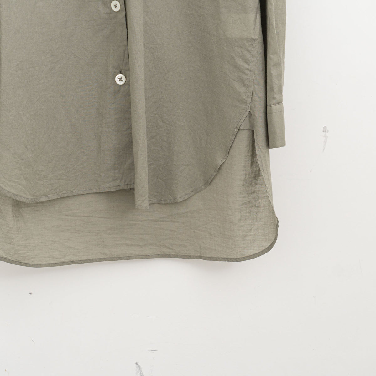 MARGARET HOWELL｜WOMEN　SOFT COTTON CASHMERE SHIRT 5785253212-suomi