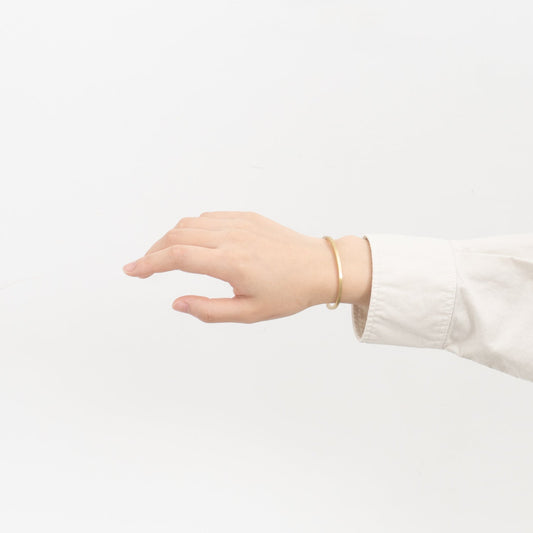 _Fot｜square bar _ bangle S brass