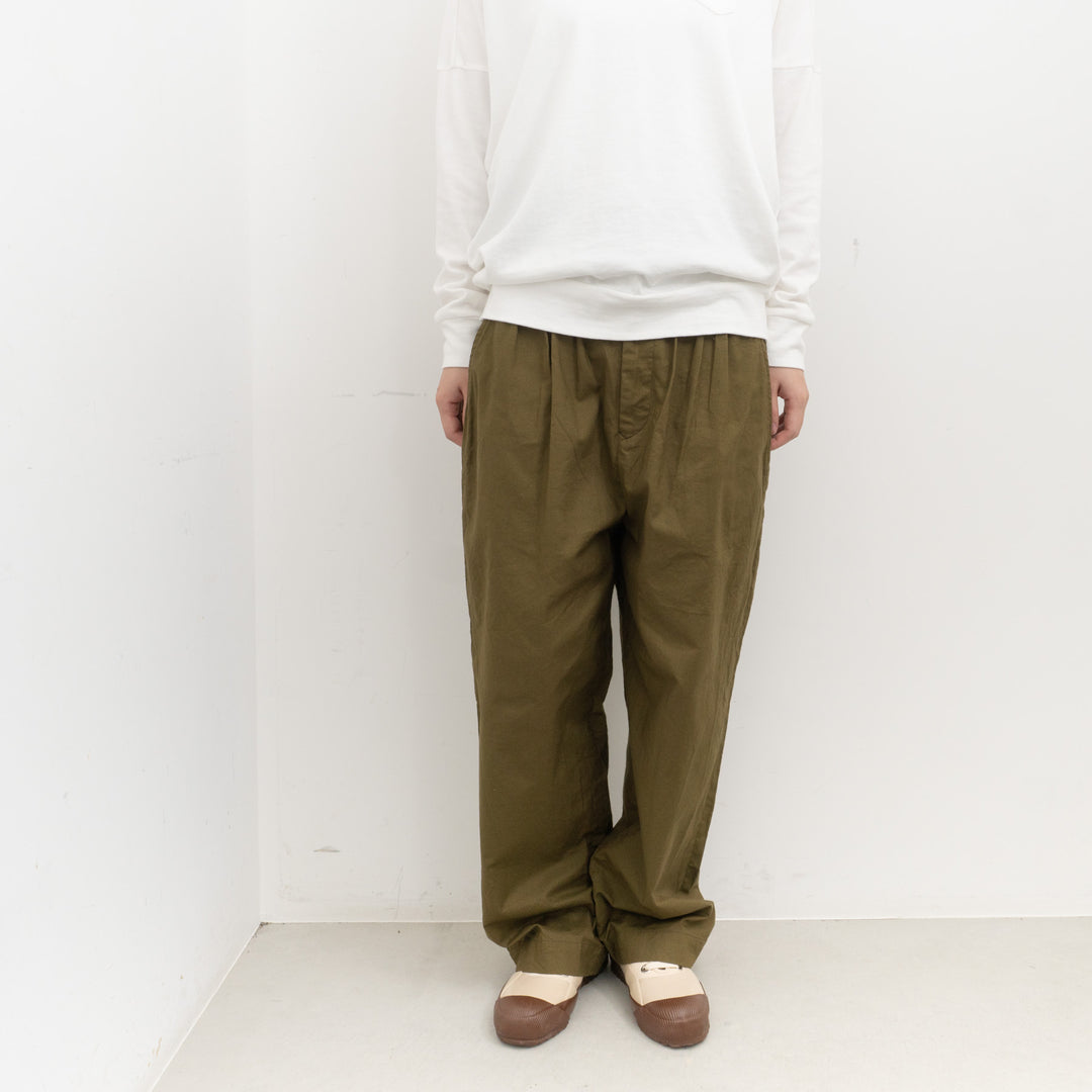 ゴーシュ /　ポプリン ワイドパンツ G254-P022