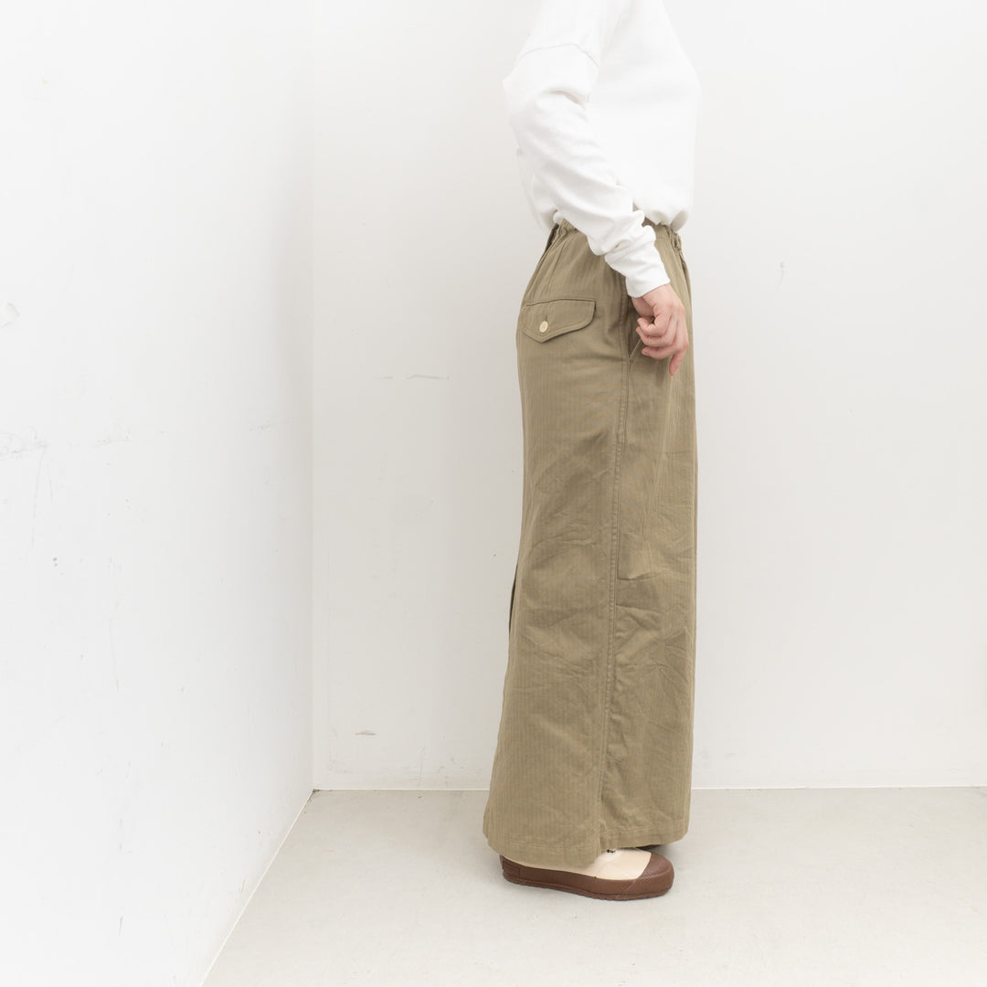 ゴーシュ /　レンヘリンボン ロングスカート　G254-S024