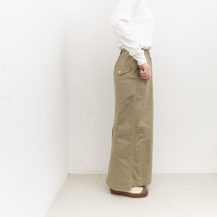 ゴーシュ /　レンヘリンボン ロングスカート　G254-S024