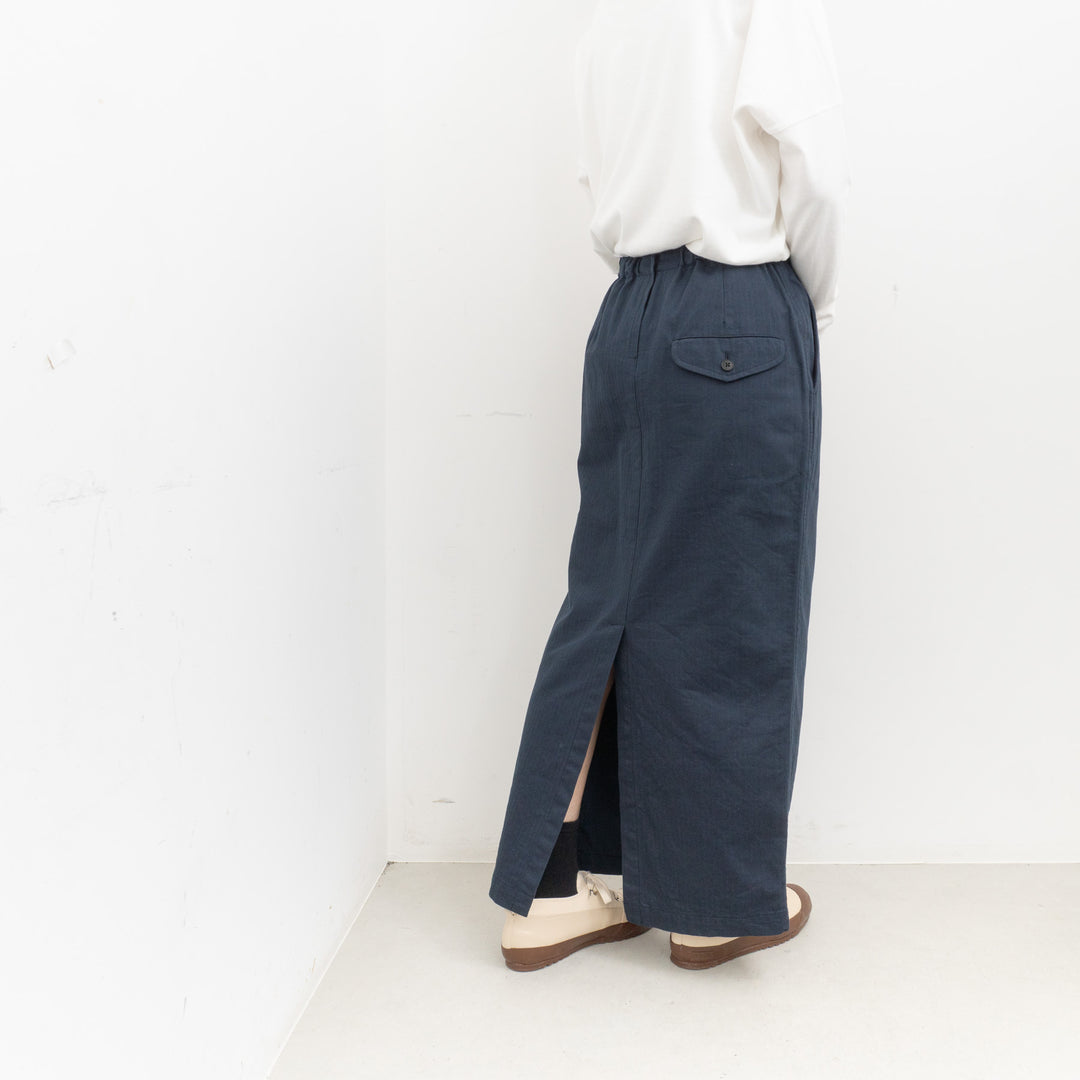 ゴーシュ /　レンヘリンボン ロングスカート　G254-S024