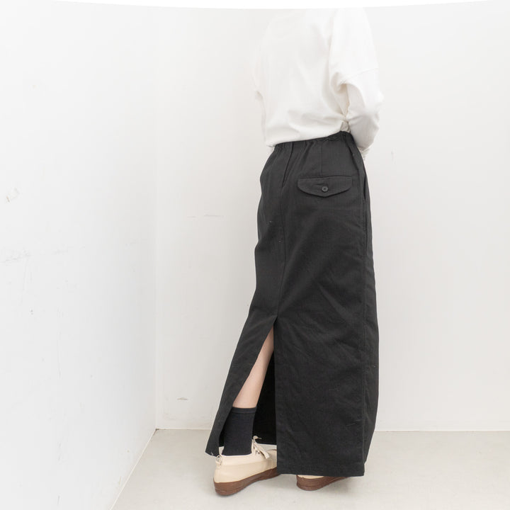 ゴーシュ /　レンヘリンボン ロングスカート　G254-S024