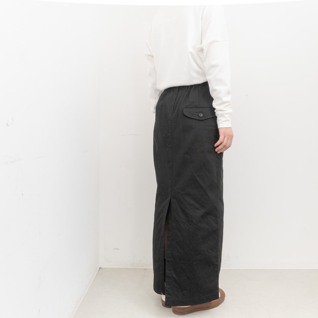 ゴーシュ /　レンヘリンボン ロングスカート　G254-S024