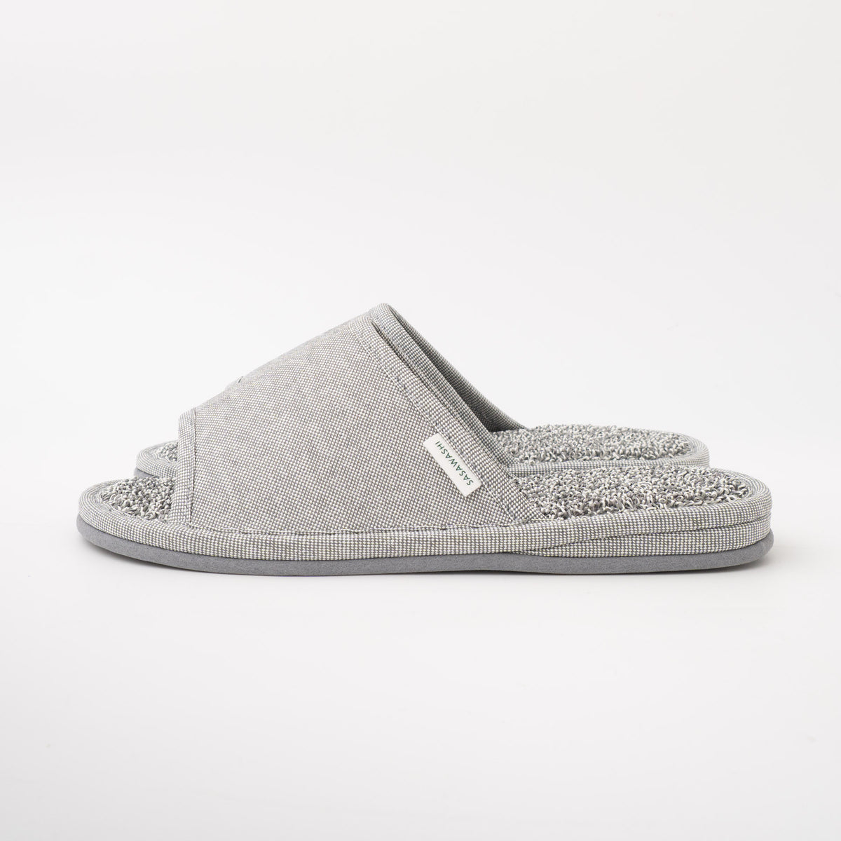 SASAWASHI｜パイルスリッパ（gray）