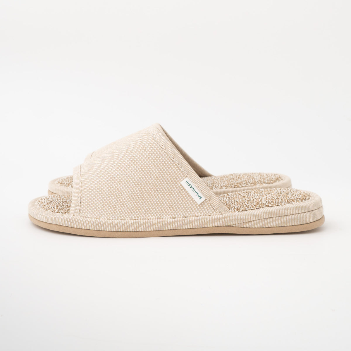 SASAWASHI｜パイルスリッパ（beige）