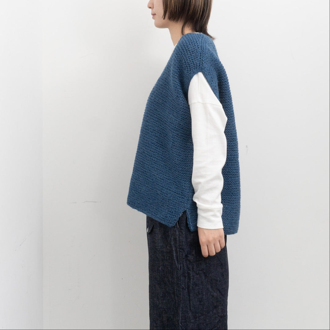 ゴーシュ /　アルパカウールハンドニット ベスト  G254-K001