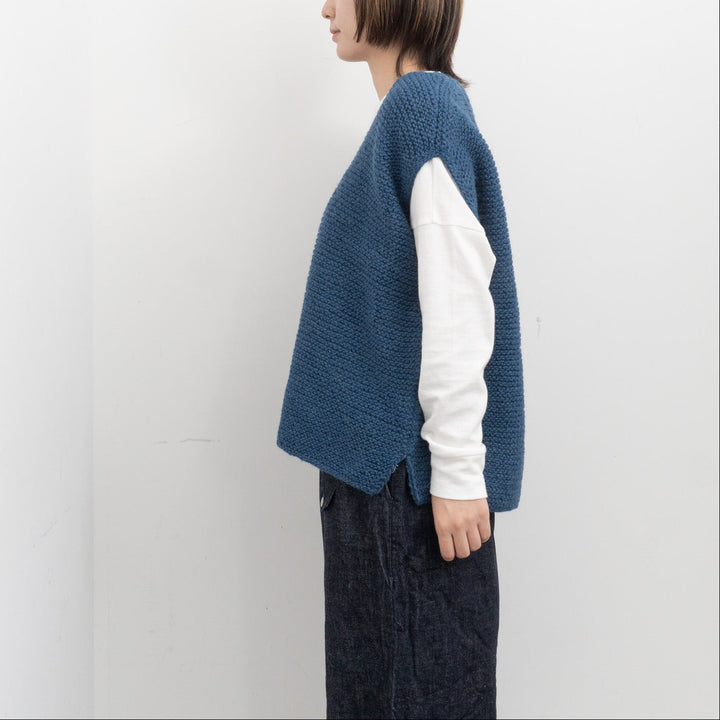 ゴーシュ /　アルパカウールハンドニット ベスト  G254-K001