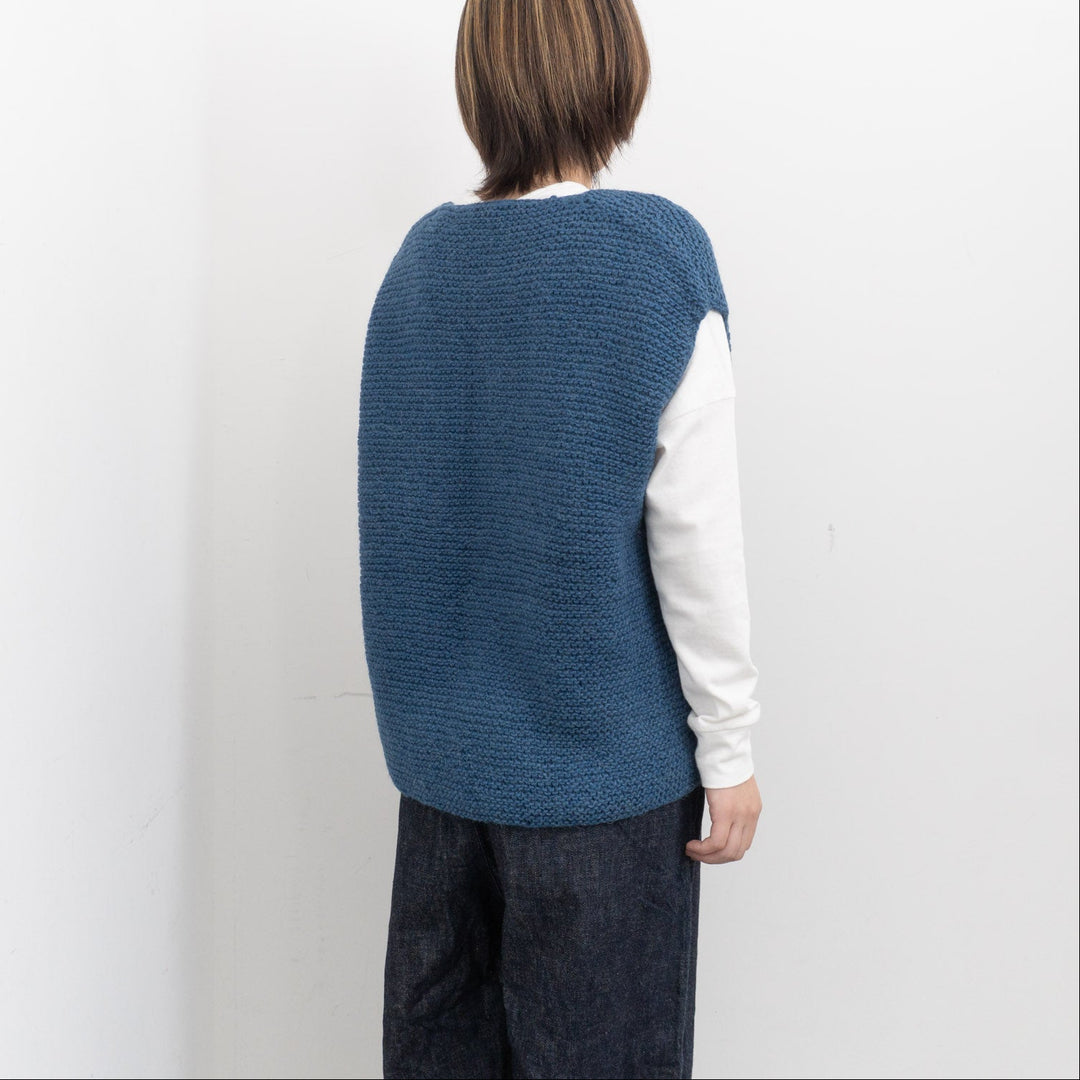 ゴーシュ /　アルパカウールハンドニット ベスト  G254-K001