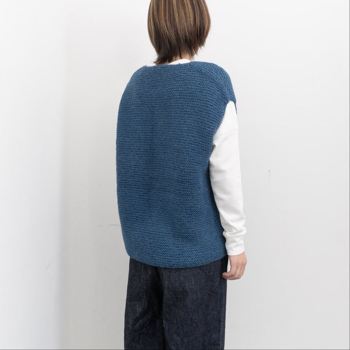 ゴーシュ /　アルパカウールハンドニット ベスト  G254-K001