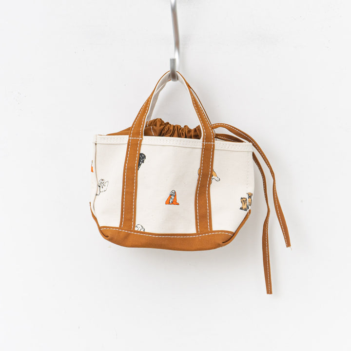 TEMBEA/　TOTE BAG MINI　col.DOG-2/CAMEL