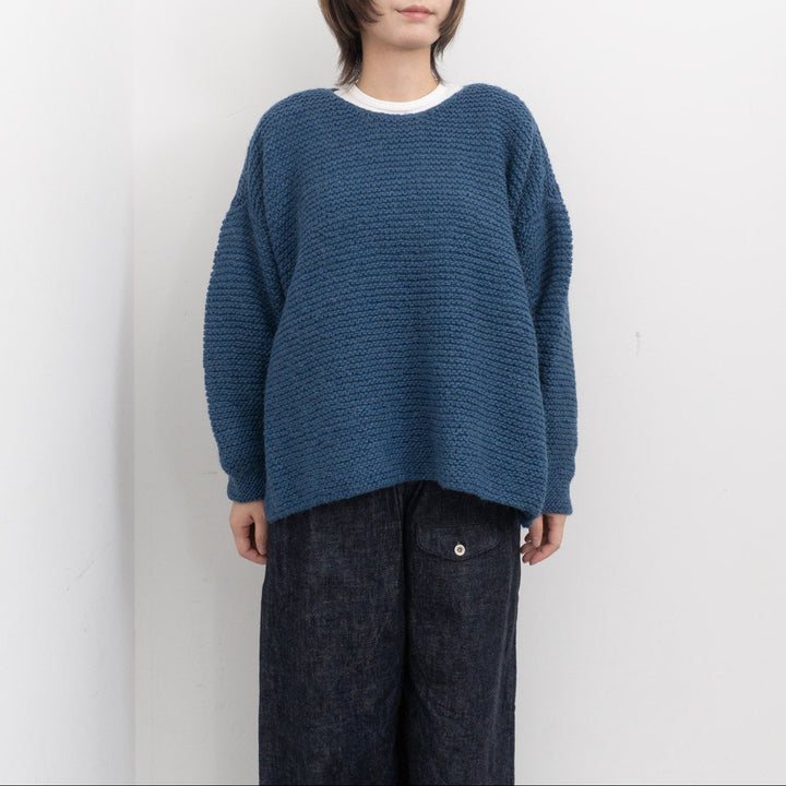 ゴーシュ /　アルパカウールハンドニットワイドプルオーバー　G254-K002