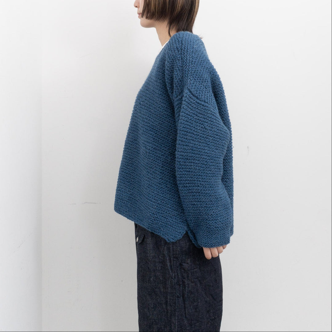 ゴーシュ /　アルパカウールハンドニットワイドプルオーバー　G254-K002