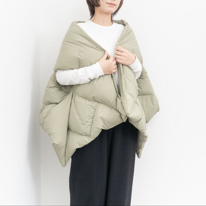 miffew/UNISEX　REVERSIBLE DOWN CAPE EFW25WAC5349