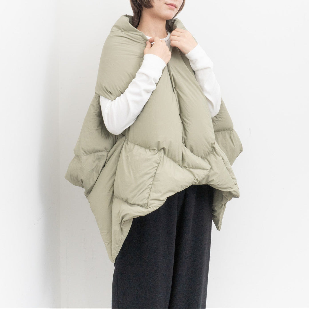 miffew/UNISEX　REVERSIBLE DOWN CAPE EFW25WAC5349