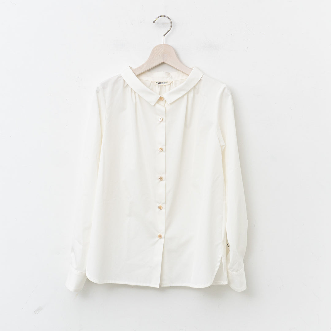 atelier naruse /WOMEN　cotton stand-off collar blouse na-f02050_A